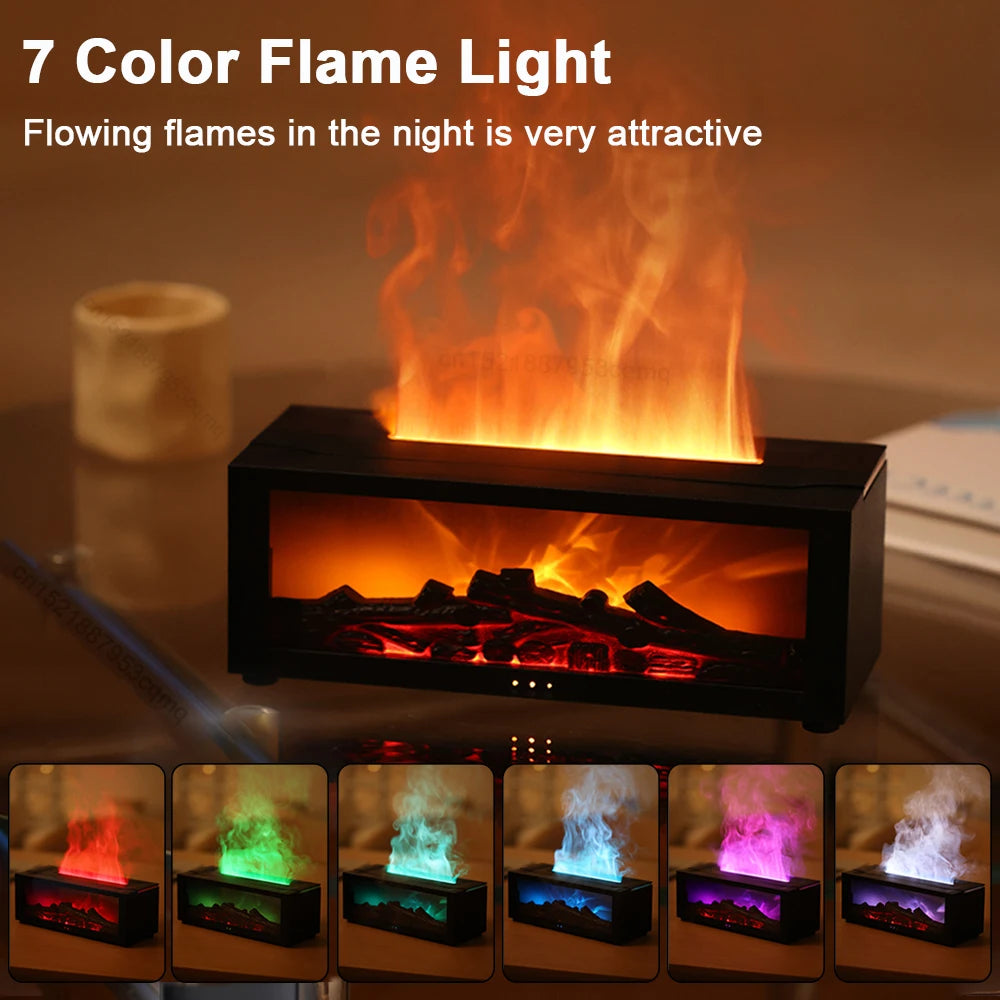 New Flame Aromatherapy Machine Colorful Essential Oil