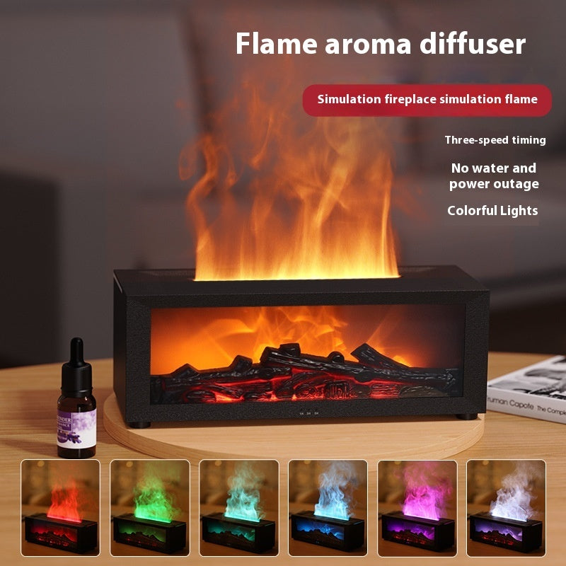 New Flame Aromatherapy Machine Colorful Essential Oil