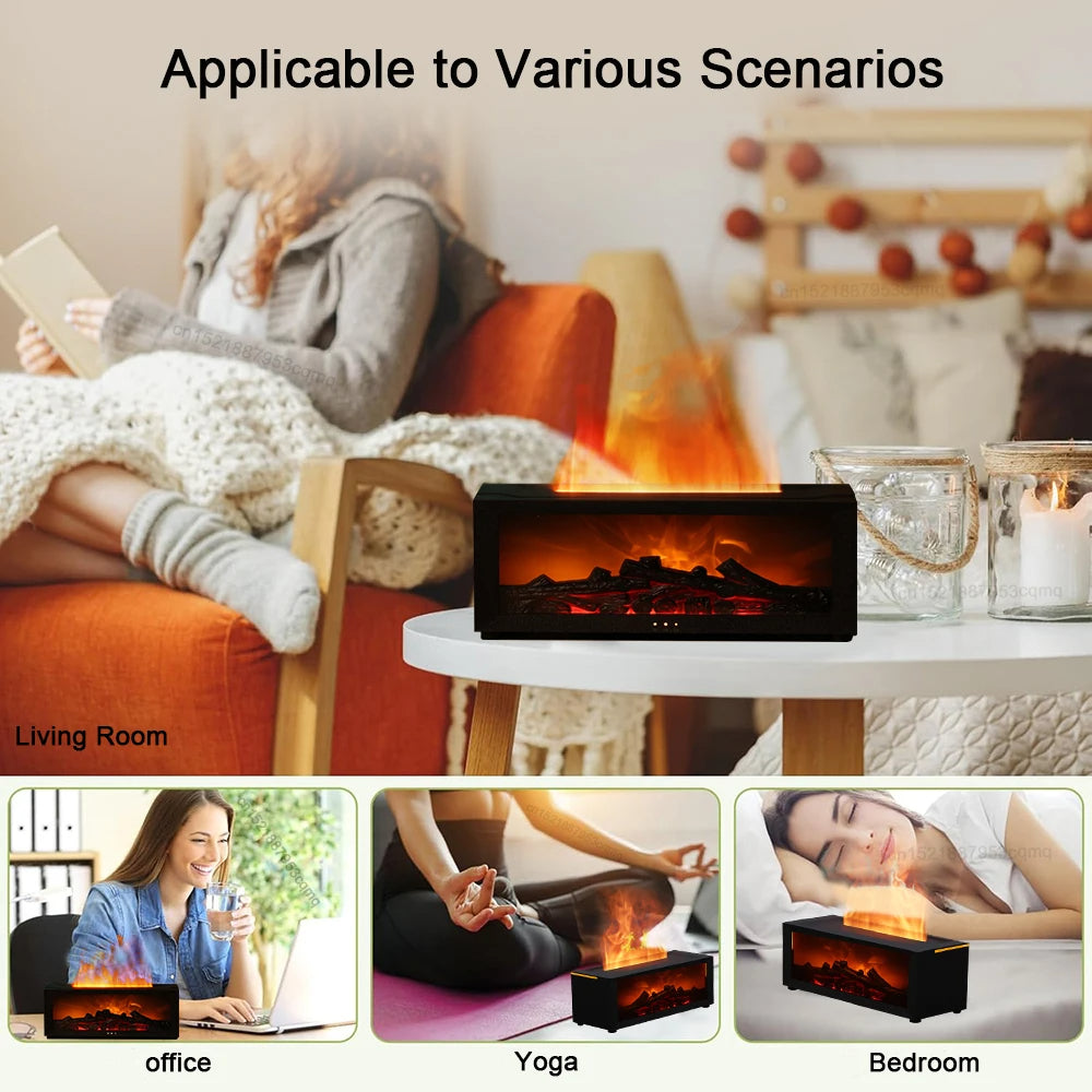 New Flame Aromatherapy Machine Colorful Essential Oil